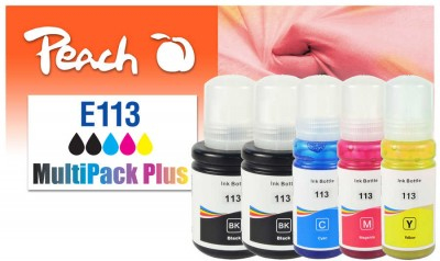 Peach Patrone Epson CISS 113 MutliPack Plus remanufactured