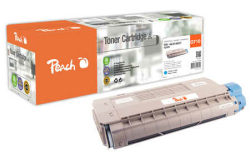 Peach Toner OKI C710/711 cyan 44318607 remanufactured