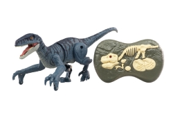 Amewi Velociraptor RC Dinosaurier 21cm, RTR Licht & Sound