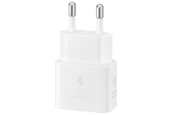Samsung Galaxy Power Adapter USB Type C 25W 1m White