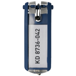Schlüsselanhänger KEY CLIP - blau - Beutel mit...