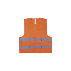 Warnweste, Größe 10=XL, Polyester, orange