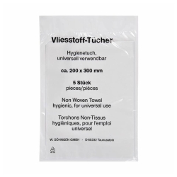 Vliestücher - 200 x 300 mm á 5 Stück