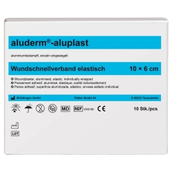 aluderm®-aluplast Wundpflaster - elastisch, 6x10cm,...