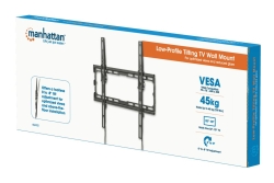 MANHATTAN TV-Wandhalterung 32-70 45kg neigbar schwarz