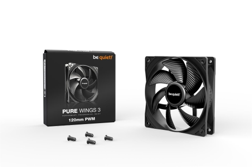 be quiet! Lüfter 120*120*25 Pure Wings 3 PWM