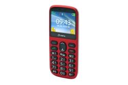 Olympia Mobiltelefon SUN Großtasten rot