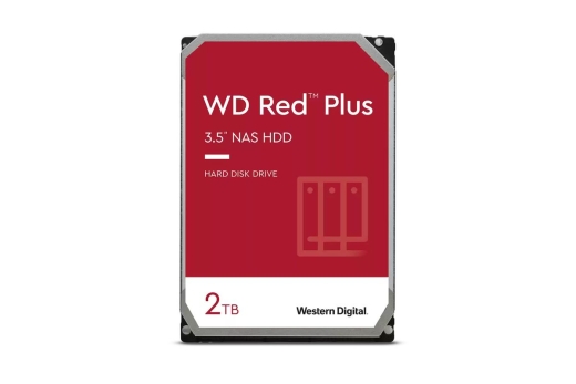 WD Red Plus 8.9cm (3.5) 2TB SATA3 5400 64MB WD20EFPX intern
