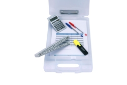 GENIE Klemmbrett CL900T +Aufbewahrungsfach transparent