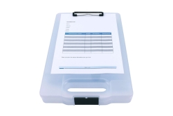 GENIE Klemmbrett CL900T +Aufbewahrungsfach transparent