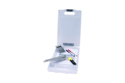 GENIE Klemmbrett CL900T +Aufbewahrungsfach transparent