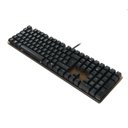 CHERRY KC200MX Tastatur Wired DE 1.60m MX braun sw/br