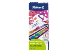 Pelikan Farbkasten K12 Violett inkl. Deckweiß, 12...