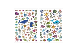 Pelikan Malbuch Blue Sea mit Stickern, 48 Seiten FSC Mix