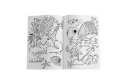 Pelikan Malbuch Blue Sea mit Stickern, 48 Seiten FSC Mix