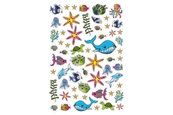 Pelikan Malbuch Blue Sea mit Stickern, 48 Seiten FSC Mix