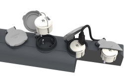 Brennenstuhl Steckdoseneinsatz Schuko mit USB 2.4