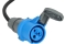 Brennenstuhl Adapter-Leitung 25m H07RN-F3G2.5 sw