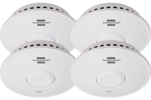 Brennenstuhl Funk Rauchmelder SET, 4x RM L 3101
