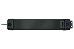 Brennenstuhl Premium-Line ÜSS 4fach schwarz *DE* 1,8m