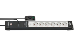 Brennenstuhl Premium-Line 6fach sw/ligrau *DE*