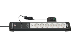 Brennenstuhl Premium-Line 6fach sw/ligrau *DE*