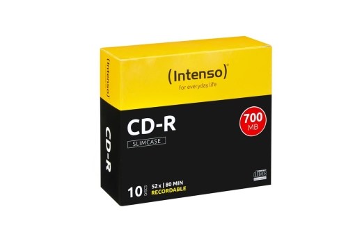 CD-R Intenso 700MB 10pcs Slimcase