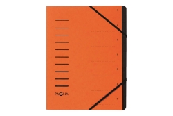 PAGNA Ordnungsmappe 7 Fächer 1-7 orange