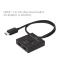 Club3D HDMI Switch 2-in-1 bidirektional 8K60Hz/4K120Hz UHD retail