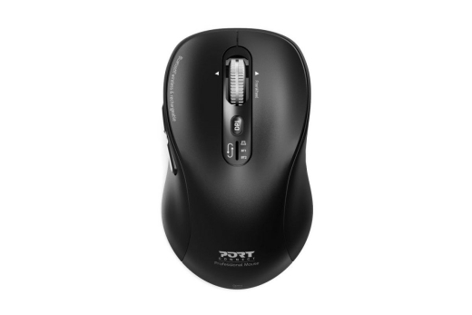 Port Maus PRO kabellos Bluetooth wiederaufladbar schwarz