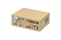 Equip Tischhalterung 17-32/2TFT 360° Gasfeder 9Kg silber lite Retail