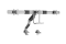 Equip Tischhalterung 17-27/3TFT 360° Gasfeder 6Kg silber lite Retail