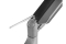 Equip Tischhalterung 17-27/3TFT 360° Gasfeder 6Kg silber lite Retail