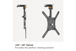 Equip Deckenhalterung 23-55/1TFT 20Kg fest sw retail