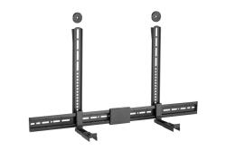 Equip Uni. Soundbar-Wandhalt. 800x400mm 15Kg schwarz lite Retail