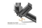 Equip Uni. Soundbar-Wandhalt. 800x400mm 15Kg schwarz lite Retail