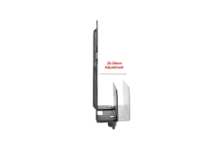 Equip Uni. Media Player-Wandhalt. 25x39mm 1Kg schwarz lite Retail