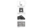 Equip Uni. Media Player-Wandhalt. 25x39mm 1Kg schwarz lite Retail