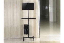 Equip Bodenstandhalter 17-32/1TFT 8kg Mob.Workstat. sw lite Retail