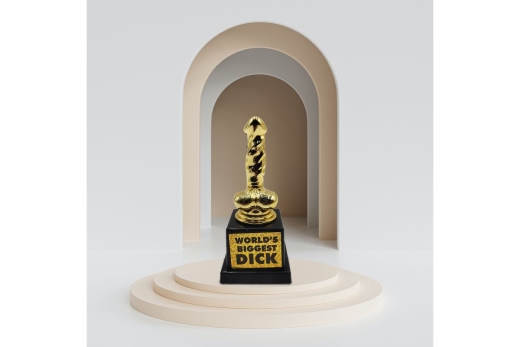 Mad Monkey - TROPHÄE Worlds Biggest Dick