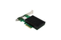 LevelOne GE Netzwerkkarte PCIe4x/1xRJ45 10G grün
