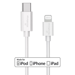 MediaRange Lade- u. Datenkabel USB-C auf Lightning 1m...