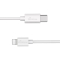 MediaRange Lade- u. Datenkabel USB-C auf Lightning 1m weiß