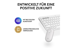 Logitech Wireless Mouse M350s weiß retail