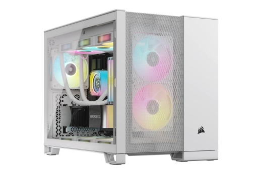 CORSAIR Geh Midi 2500D Airflow (Tempered Glass) White