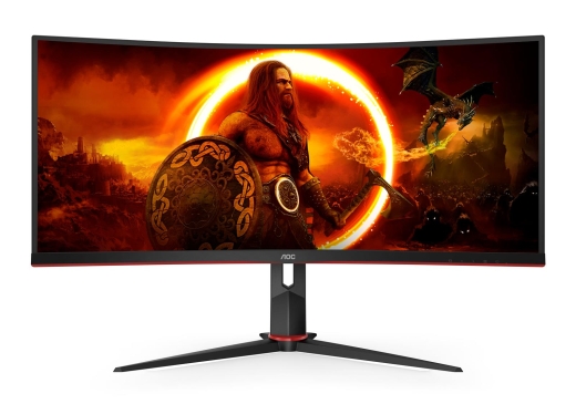 AOC 86,4cm (34) CU34G2XP/BK 21:09 2xHDMI+2xDP+USB Curved retail