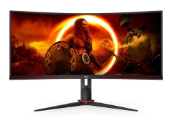 AOC 86,4cm (34) CU34G2XP/BK 21:09 2xHDMI+2xDP+USB Curved...