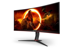 AOC 86,4cm (34) CU34G2XP/BK 21:09 2xHDMI+2xDP+USB Curved retail