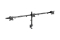 Equip Tischhalterung 17-32/3TFT 360° H.verst. 7Kg schwarz lite Retail