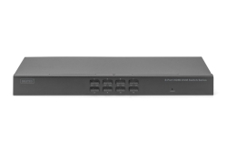 DIGITUS KVM-Switch, 8-Port, Single-Display, 4K, HDMI